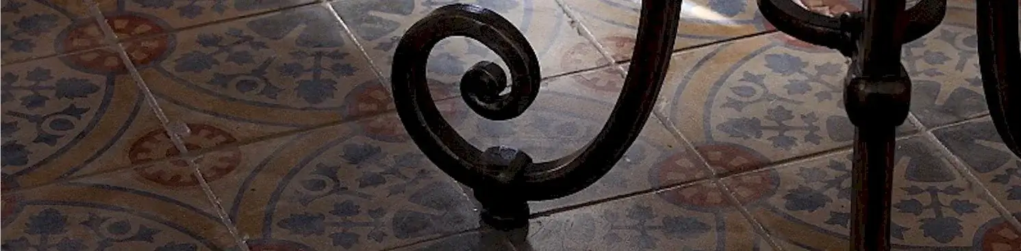 antique terracotta tiles