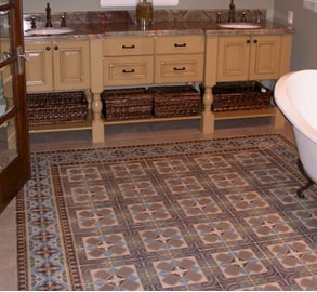 antique encaustic tiles