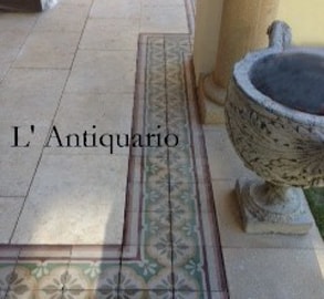 vintage cement tile